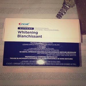 Crest white strips